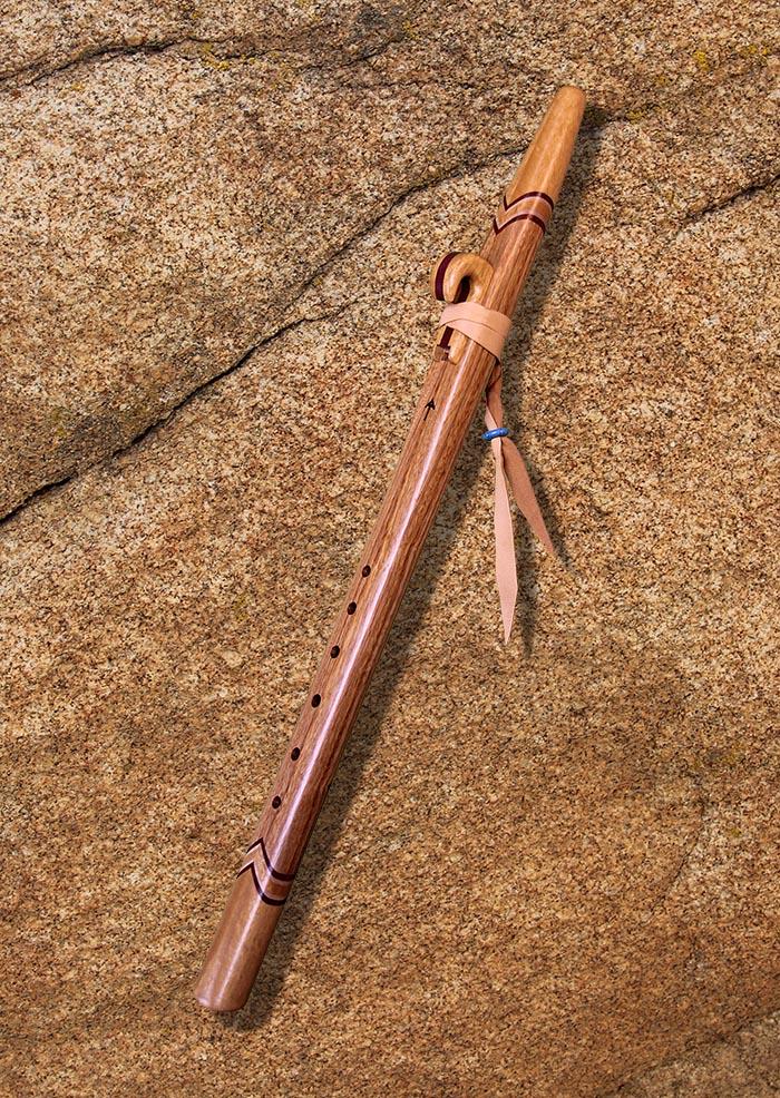 Canary Wood and Yellow Heart Native American Style Love Flute
