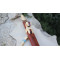 Bloodwood & Curly Maple Collectors Native American Style Flute (Key G- 440Hz)
