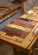Wood flute making - Gluing two halves together