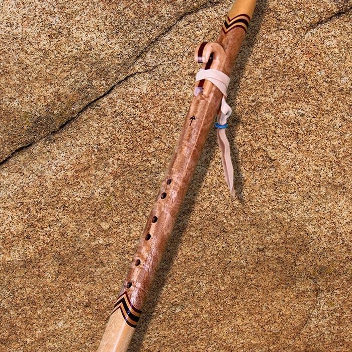 Curly Mango and Yellow Heart Love Flute