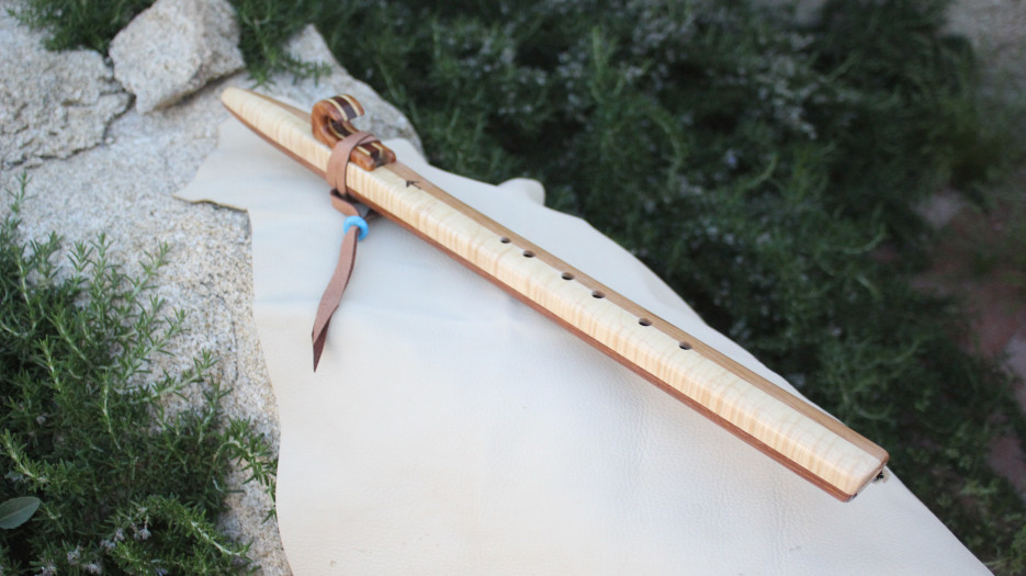 Cherry & Jatoba Sundance Native American Style Flute (Key F- 432Hz)