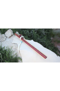 Purpleheart & African Mohagany Sundance Native American Style Flute (F#- 440Hz)