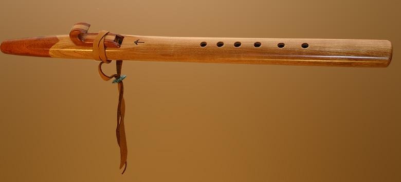 Cherry and Bubinga Craftsman Native American Style Love Flute