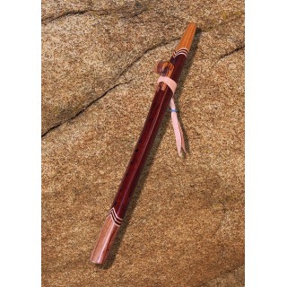 Jarrah and Canary Wood Native American Style Love Flute