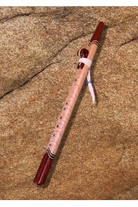 Birds Eye Maple and Bloodwood Native American Style Love Flute