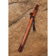 Zebrawood and Peruvian Walnut Native American Style Love Flute  (F# - 440Hz)