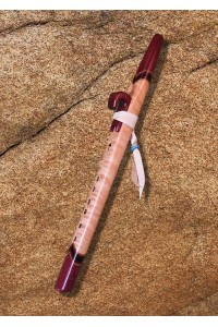 Curly Maple and Purpleheart Native American Style Love Flute
