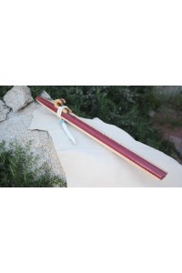Purpleheart & Curly Maple Sundance Native American Style Flute (Key F- 440Hz)