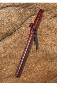 Walnut and Purpleheart Craftsman Native American Style Love Flute