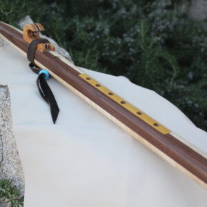 Curly Maple & Walnut Sundance Native American Style Flute (Key F- 440Hz)