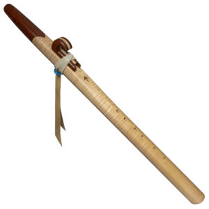 Curly Maple and Lacewood Craftsman Native American Style Flute