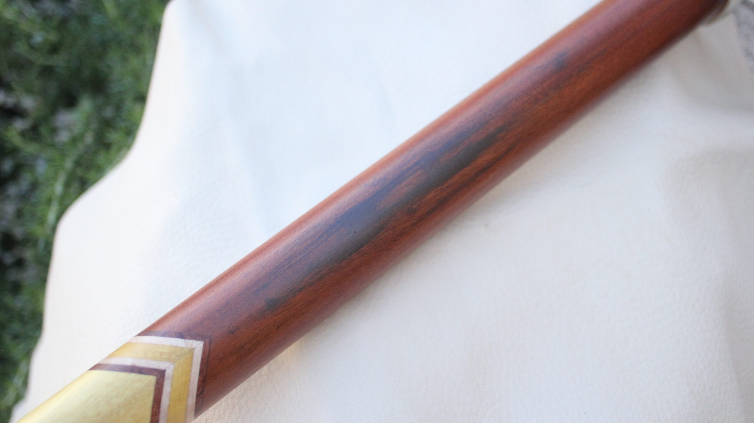 Honduras Mahogony & Yellowheart Collectors Native American Style Flute (Key A- 432Hz)
