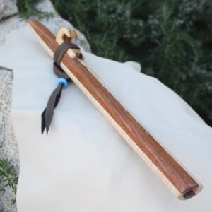 Jatoba & Lacewood Sundance Native American Style Flute (Key A- 440Hz)