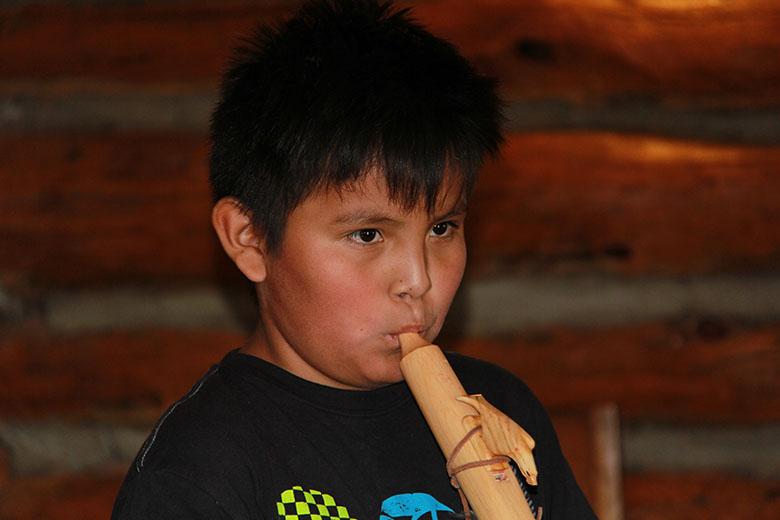 Introducing your child to the Native American style flute