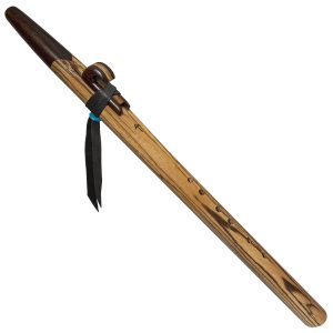 Zebrawood and Wenge Craftsman Native American Style Flute