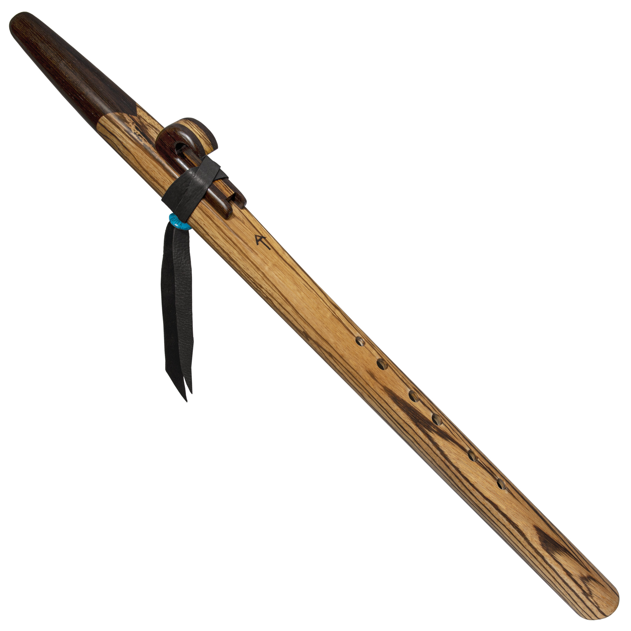 Zebrawood and Wenge Craftsman Native American Style Flute