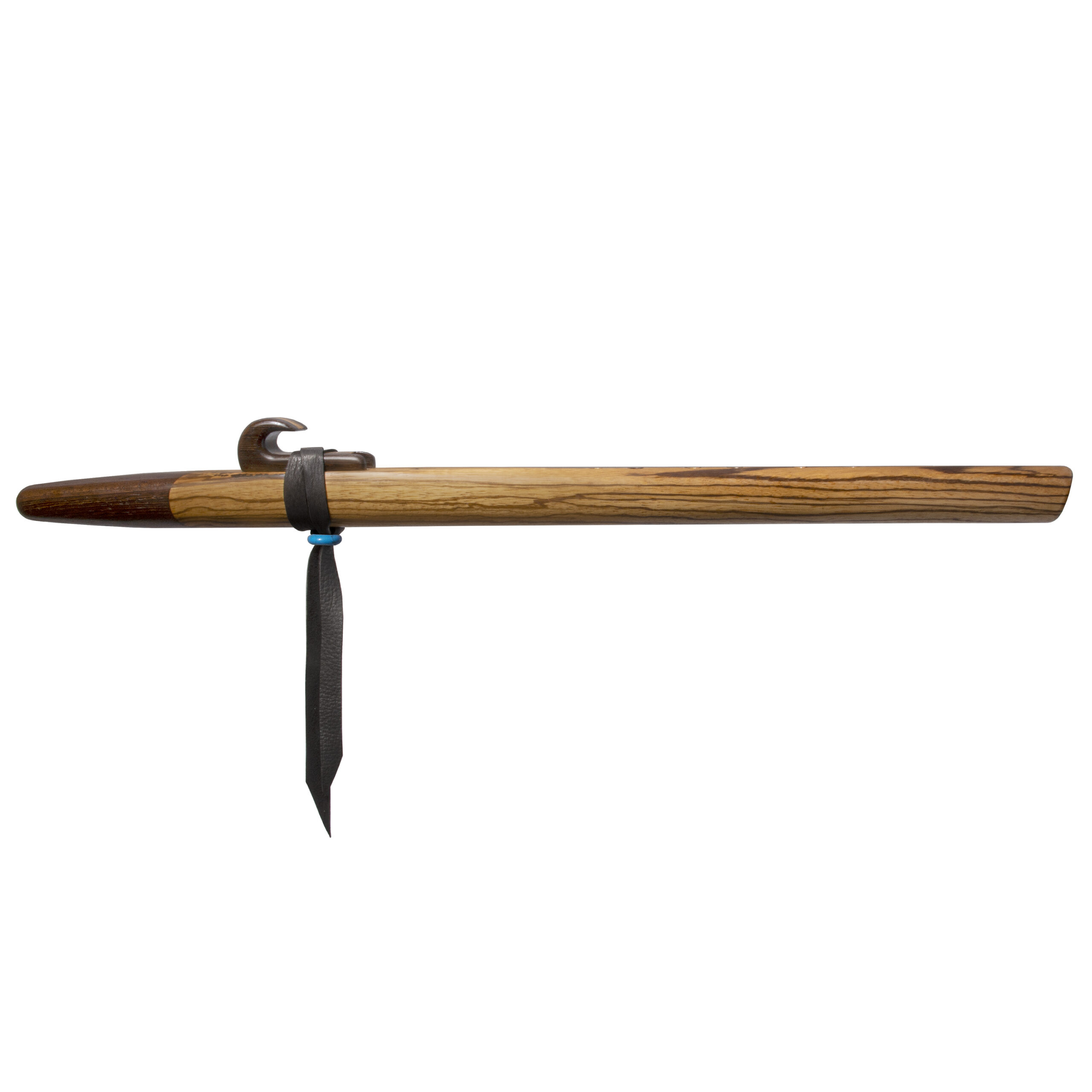 Zebrawood and Wenge Craftsman Native American Style Flute