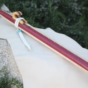 Purpleheart & Curly Maple Sundance Native American Style Flute (Key F- 440Hz)