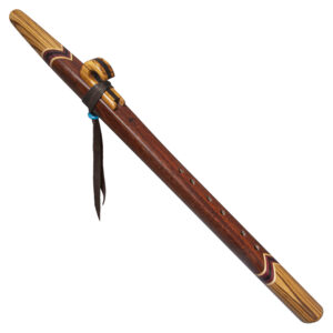 Jatoba & Zebrawood Collectors Native American Style Flute (Key F- 432hz)