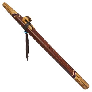 Jatoba & Zebrawood Collectors Native American Style Flute (Key F- 432hz)