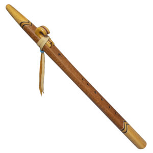 Lacewood & Yellowheart Collectors Native American Style Flute (Key D#- 432hz)