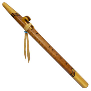 Lacewood & Yellowheart Collectors Native American Style Flute (Key F- 432hz)