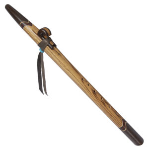 Zebrawood & Wenge Collectors Native American Style Flute (Key E- 440hz)